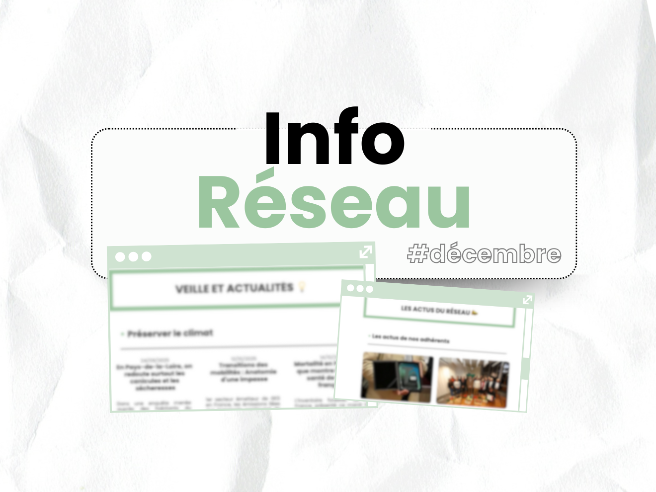 You are currently viewing INFO RÉSEAU – DÉCEMBRE